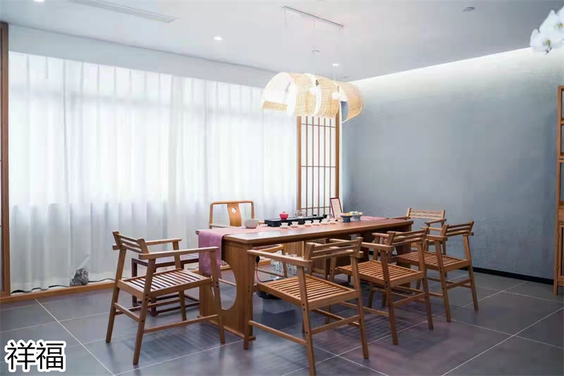 祥福竹家具辦公空間、茶空間、康養民宿、音樂館、大劇院茶藝館，書畫、國學、插花桌椅工程定制廠家