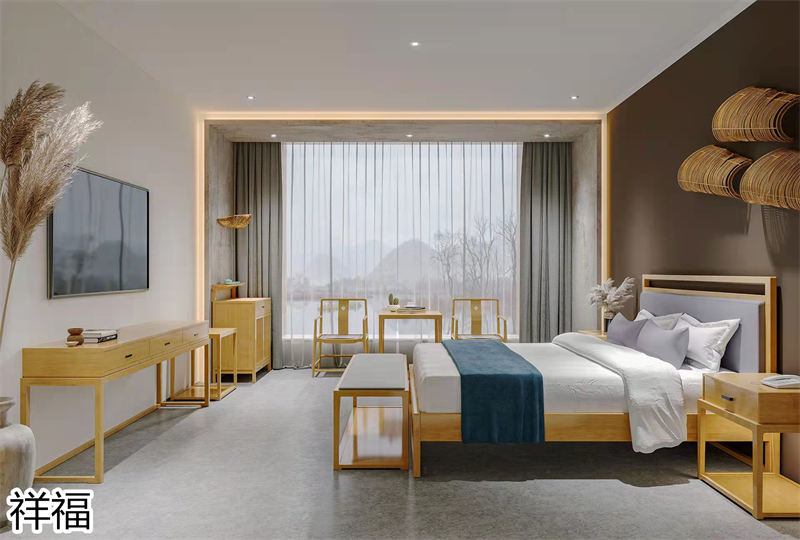 祥福竹家具辦公空間、茶空間、康養民宿、音樂館、大劇院茶藝館，書畫、國學、插花桌椅工程定制廠家