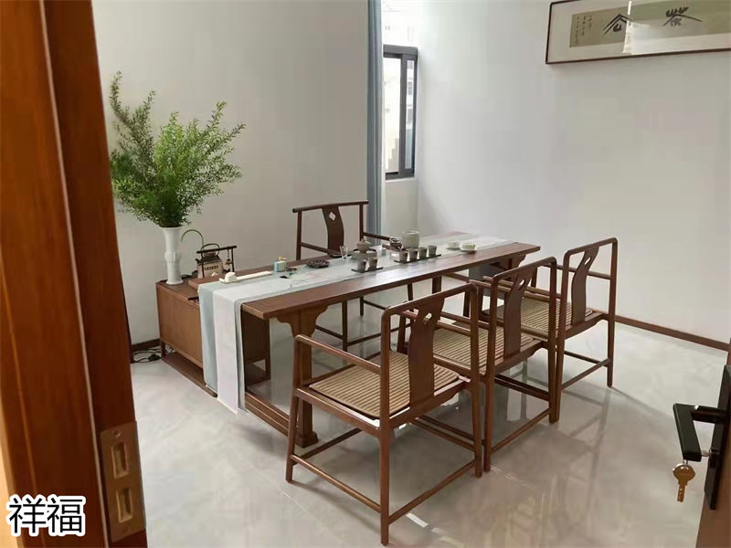 祥福竹家具辦公空間、茶空間、康養民宿、音樂館、大劇院茶藝館，書畫、國學、插花桌椅工程定制廠家