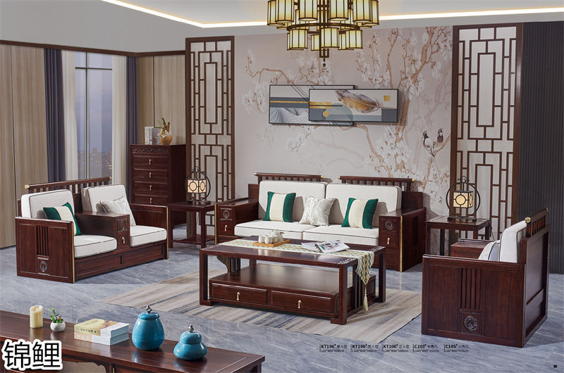 景泰木業(yè)&middot;錦鯉&mdash;&mdash;錦程祥泰現(xiàn)代中式家具
