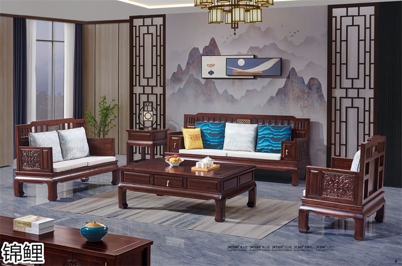 景泰木業(yè)&middot;錦鯉&mdash;&mdash;錦程祥泰現(xiàn)代中式家具