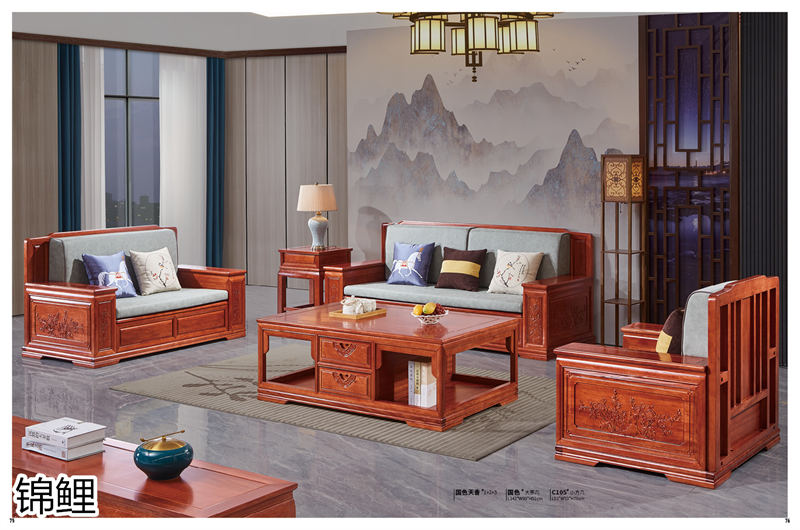 景泰木業(yè)&middot;錦鯉&mdash;&mdash;錦程祥泰現(xiàn)代中式家具