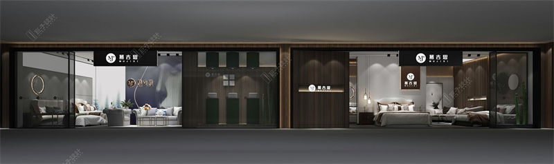 慕吉思家具形象店設計效果圖