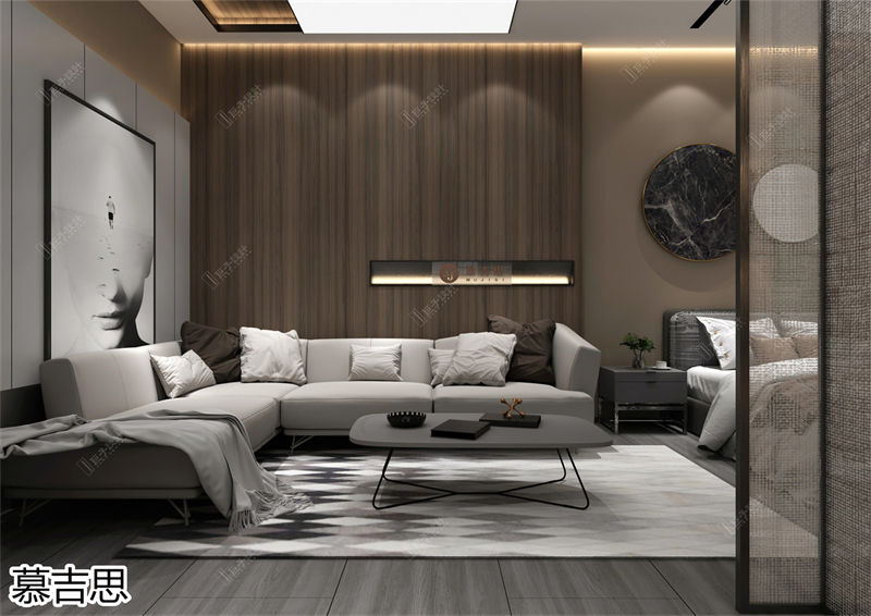 慕吉思家具形象店設計效果圖