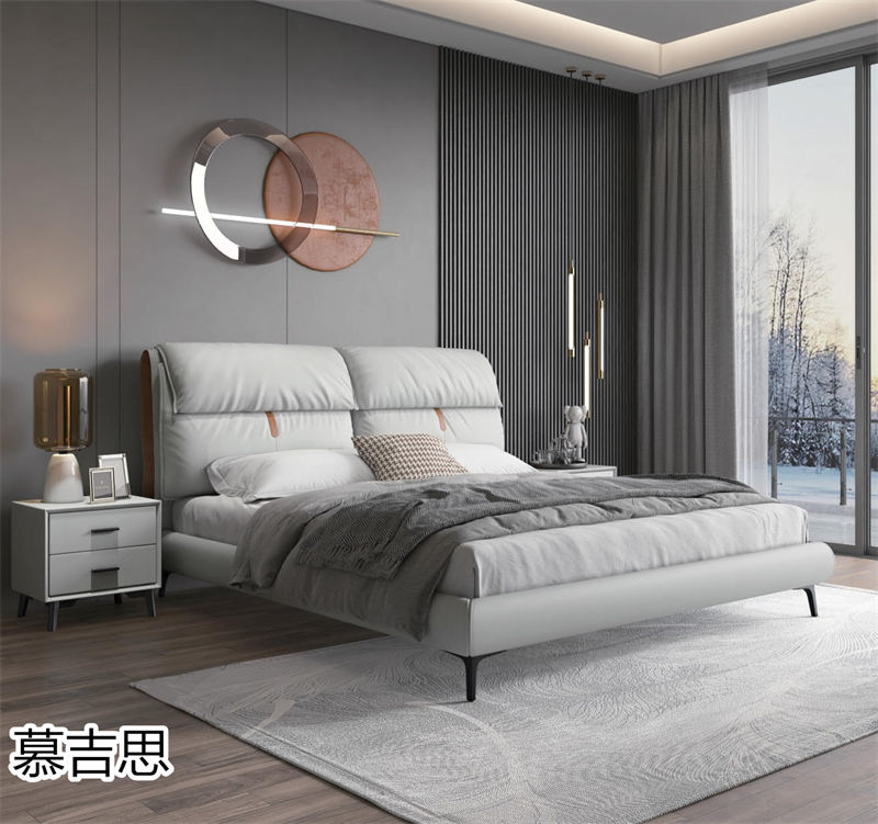 慕吉思現代簡約軟體床