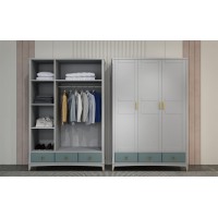 悅美人現(xiàn)代美式家具：衣柜