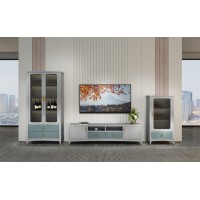 悅美人現(xiàn)代美式家具：電視柜