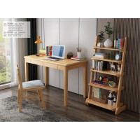 云杉木語云帆北歐系列家具：2508#半島書桌、2010#新樓梯書架
