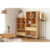 云杉木語云帆北歐系列家具：406#矮書柜、408#高書柜