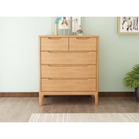 云杉木語云帆北歐系列家具：YF-24#五斗柜