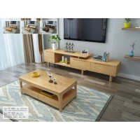 云杉木語云帆北歐系列家具：YF-98#推拉電視柜、YF-22#茶幾