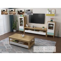 云杉木語云帆北歐系列家具：YF-05#電視柜、YF-26#高廳柜、YF-27#低廳柜、YF-22#茶幾