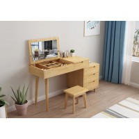 云杉木語云帆北歐系列家具：6009#帶柜妝臺