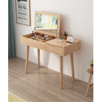 云杉木語云帆北歐系列家具：6008#翻蓋妝臺