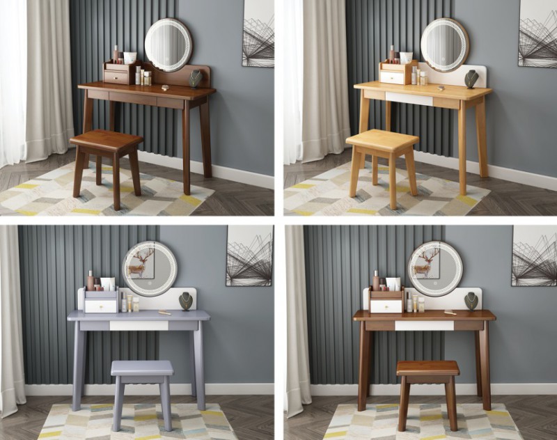 9502#（無燈）扁腳妝臺、9503#（帶燈）扁腳妝臺2