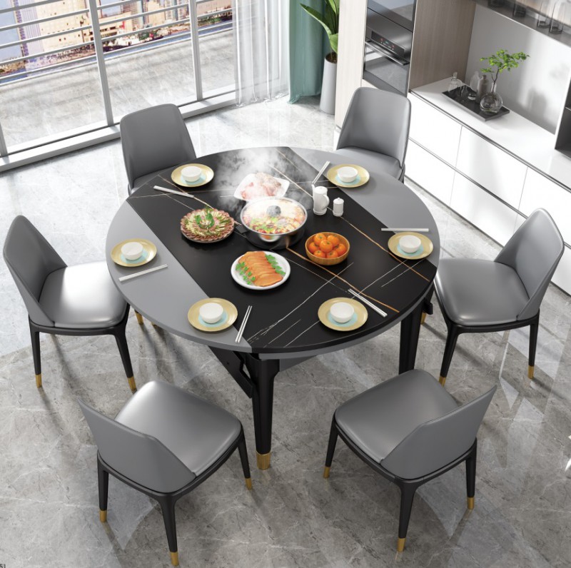 258#跳臺巖板餐桌