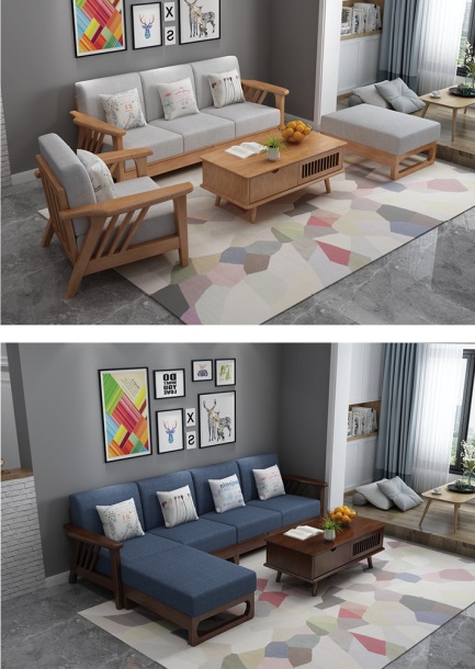 169#斜三條沙發2