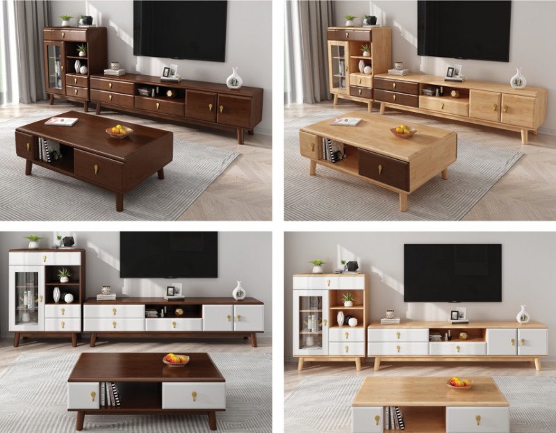 310#電視柜、312#雙門茶幾、315#三抽高柜