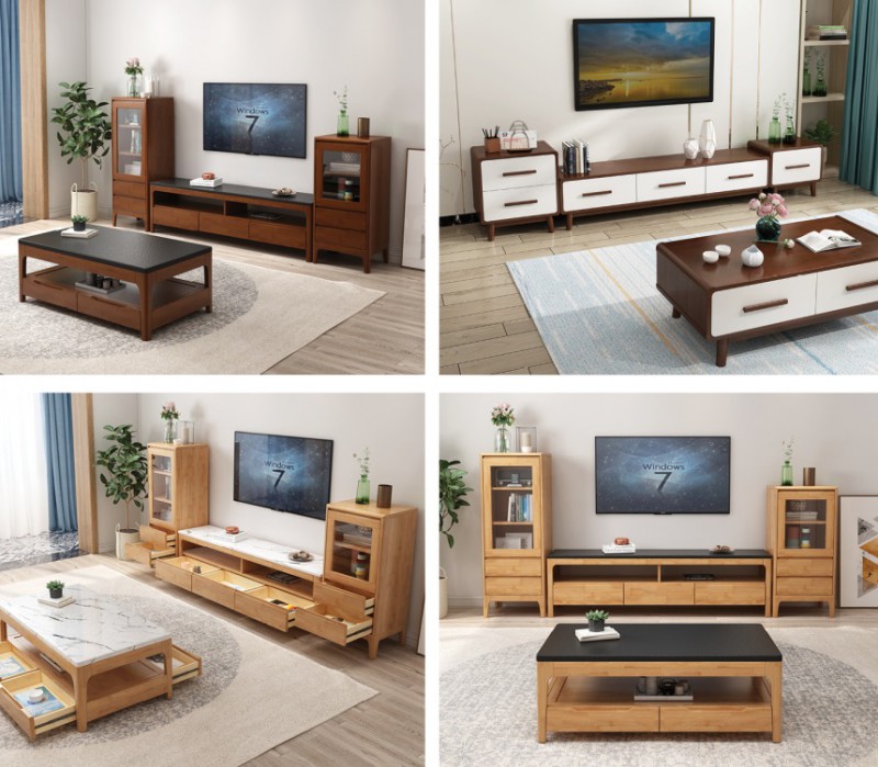 05#三抽電視柜（配石頭）、22#四抽茶幾（配石頭）2