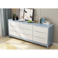 云杉木語云帆北歐系列家具：D-09#九斗柜