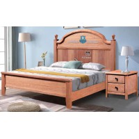悅木私語(yǔ)奧古曼原木色2138#床