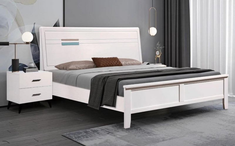 全白壓紋2112#床