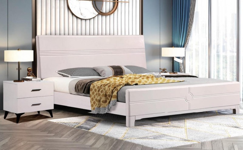 全白壓紋2019#床