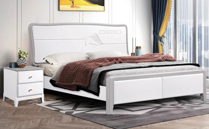 卡其灰+白1605#床