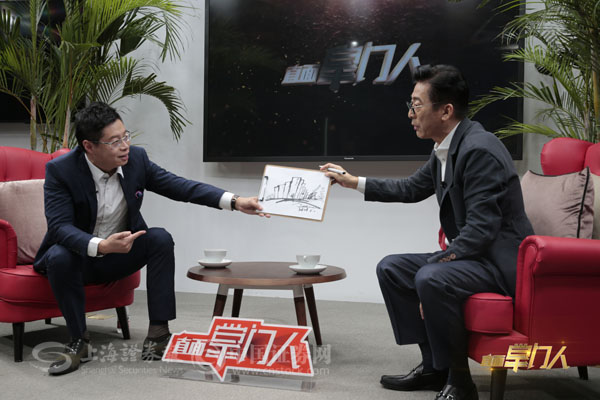 《直面掌門人》錄制現場