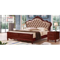 鑫亞軒家私：卓越皇朝大床1933#（靜音床）茶色