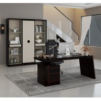 鑫亞軒家私：卓越皇朝意式輕奢極簡書柜161#、書桌161#