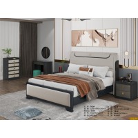 鑫亞軒家私：卓越皇朝意式輕奢極簡大床163#