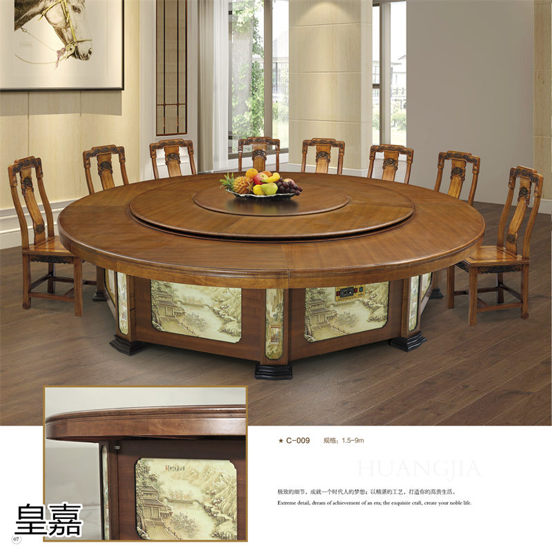 江西南康酒店電動餐桌定制廠家