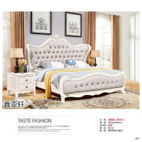 實(shí)木靜音床，象牙白俄羅斯進(jìn)口楸木家具，新中式黑檀木家具，深圳鑫亞軒家私