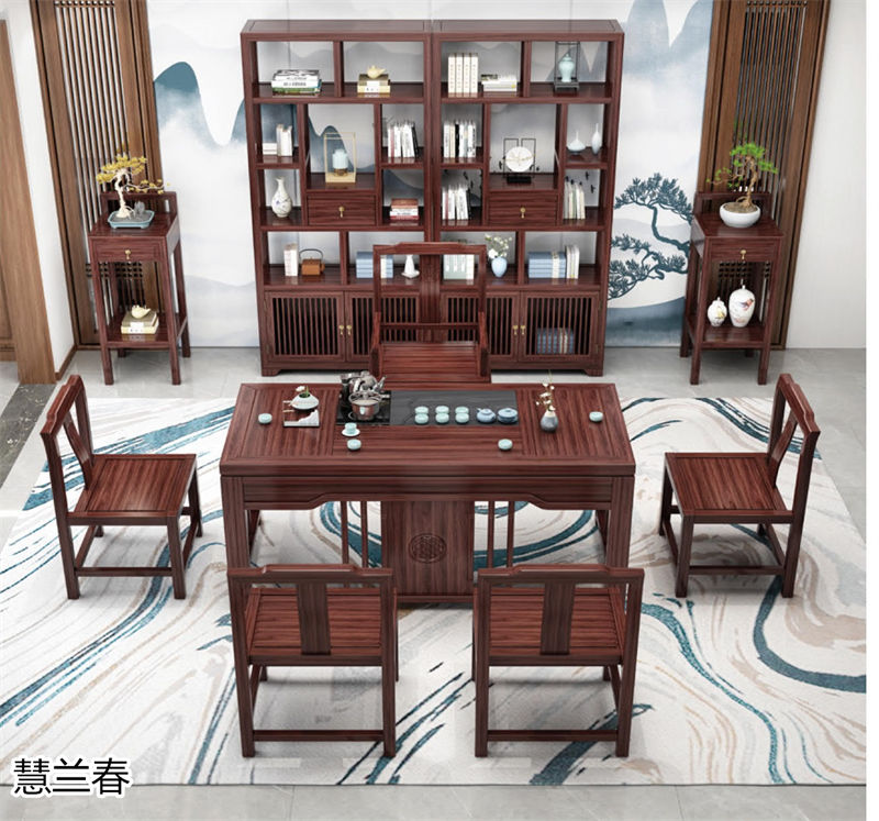 慧蘭春&middot;璽匠烏金新中式套房家具