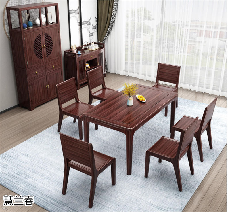 慧蘭春&middot;璽匠烏金新中式套房家具