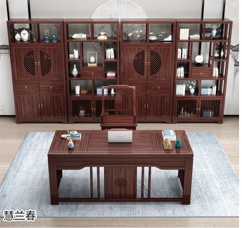 慧蘭春&middot;璽匠烏金新中式套房家具