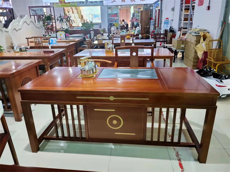 宏亮家具 古典實木茶臺茶桌