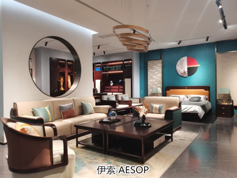 伊索未來系列國潮新中式非洲酸枝家具產品實拍