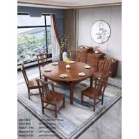 衛(wèi)府里新中式家具：跳臺(tái)CZ611、餐椅CY611