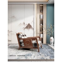 衛府里新中式家具：休閑椅KS603