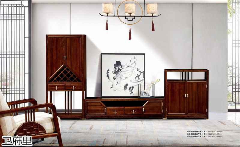 衛府里新中式南美黑檀木家具