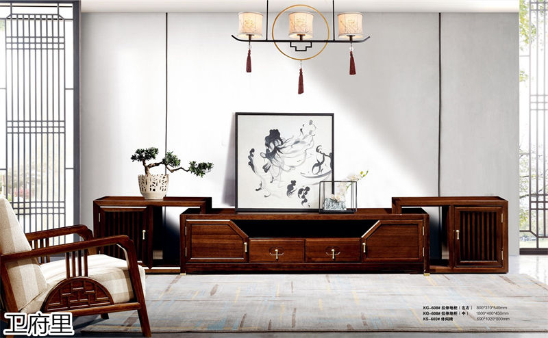 衛府里新中式南美黑檀木家具