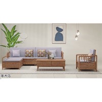 啄木鳥家具，南康白蠟木家具，江西梨木色白蠟木沙發、餐桌廠家，文意家具有限公司