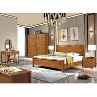 匯壹尊品烏金木家具：9936#大床