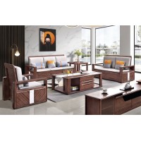 南喜紫金檀木家具：HK102#1+2+3沙發(fā)（高箱）