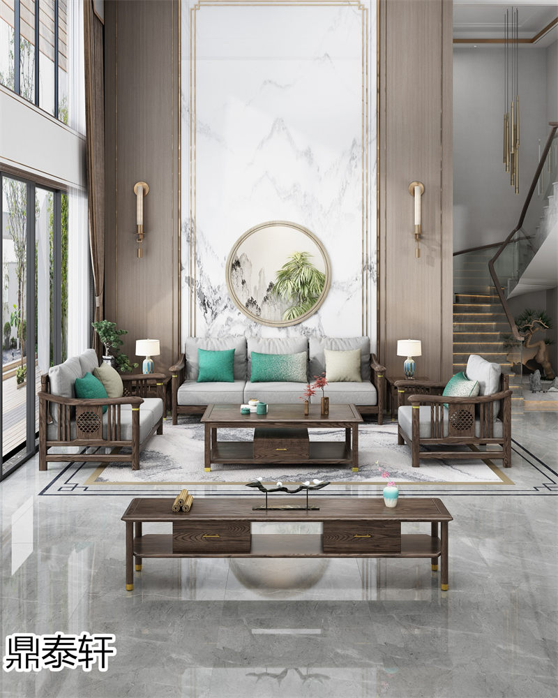 鼎泰軒&middot;約梵 新中式白蠟木家具