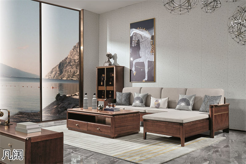 錦輝盛景凡闊意式輕奢極簡(jiǎn)風(fēng)格黃玫瑰家具