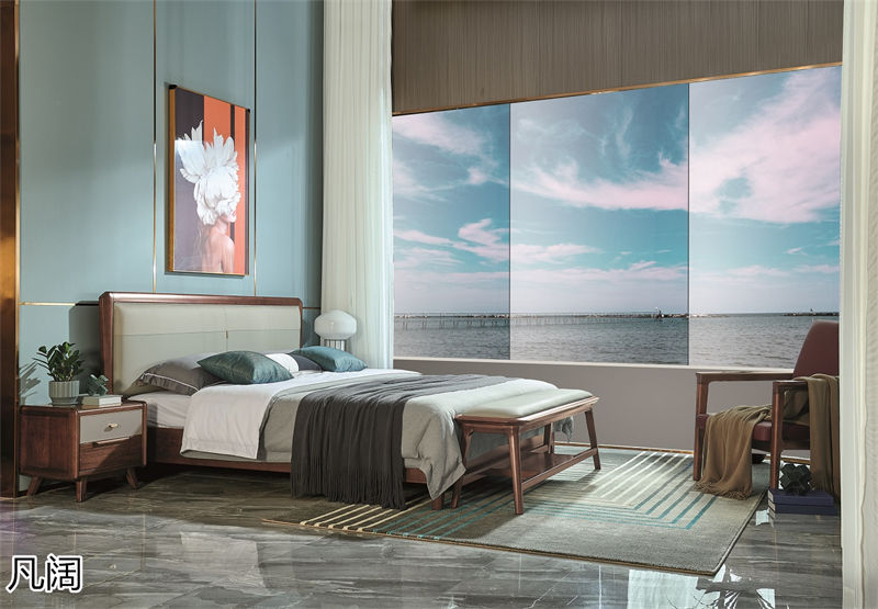 錦輝盛景凡闊意式輕奢極簡(jiǎn)風(fēng)格黃玫瑰家具