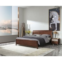 凡闊意式輕奢極簡家具：W2115 大床